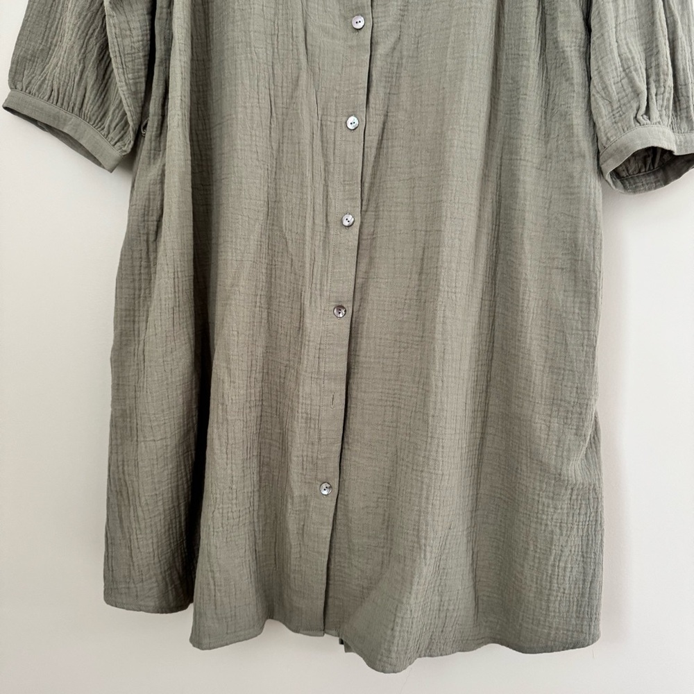 NWT Soft Surroundings Big Sur Gauze Dress Size 3X (24W) - Picture 6 of 15